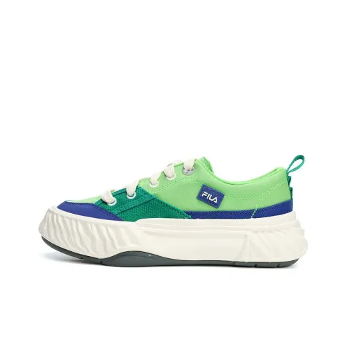 FILA Fosso Low-Top Canvas Shoes Turquoise Women's