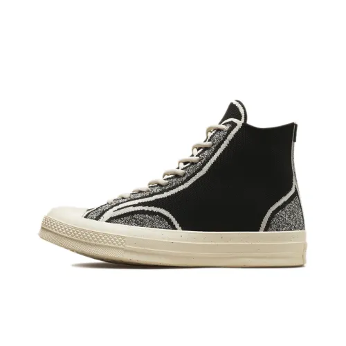 Converse Chuck Taylor All Star 1970s KNIT High Топ Кеды Унисекс Бежевый Белый Черный