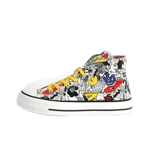 ISTEP High-Top Canvas Shoes Мужские Черные