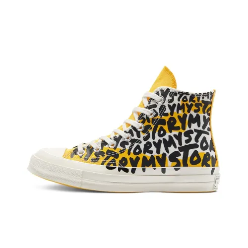 Converse Chuck Taylor All Star 1970s High Топ Кеды Унисекс Черный Желтый