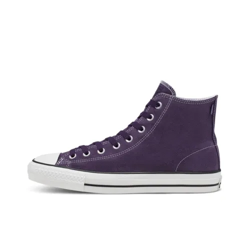Converse Chuck Taylor All Star Skate Pro HI Легкий High Топ Кеды Унисекс Белый Фиолетовый