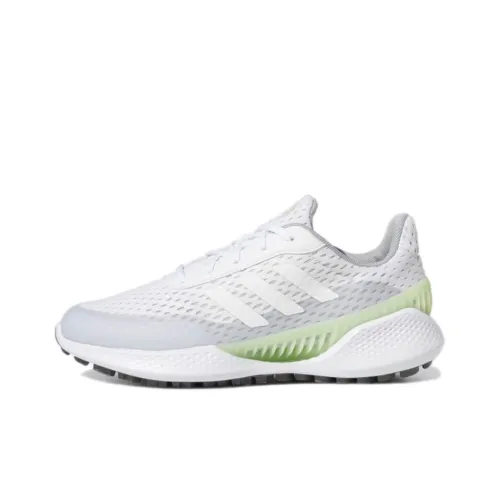 Adidas DE GOLF Summervent Противоскользящая Устойчивая к истиранию Низкий Топ Обувь для гольфа Женская Белая