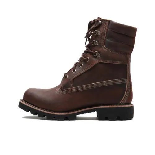 Timberland Американский Craft Abrasion Resistant Увеличение Высоты Короткий Уличная Обувь Мужская Темно-Коричневый