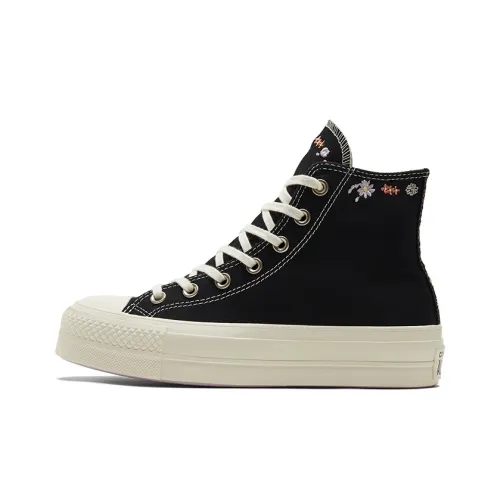 Converse Chuck Taylor All Star Lift High Top Кеды Женские Черные