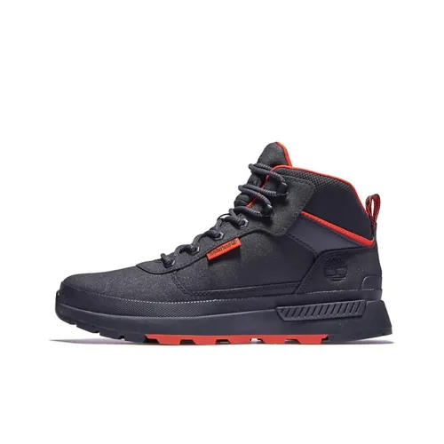 Timberland Field Trekker Chukka Устойчивый к истиранию Outdoor Короткий Черный Красный