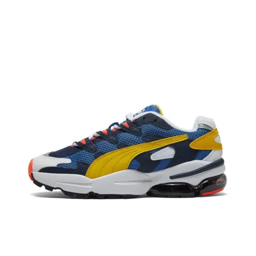 PUMA CELL Alien OG Low Топ Толстая подошва Кроссовки Унисекс Синий Желтый
