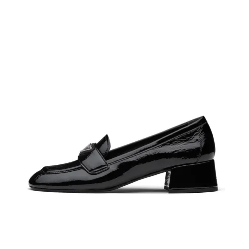 PRADA Лоферы 3,5 см Женские Черные