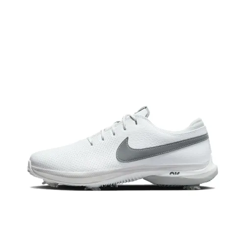 Nike Air Zoom Victory Tour 3 Tour 3 Широкий Амортизаторы Противоскользящий Низкий Топ Обувь для гольфа Мужская Белая Широкая форма