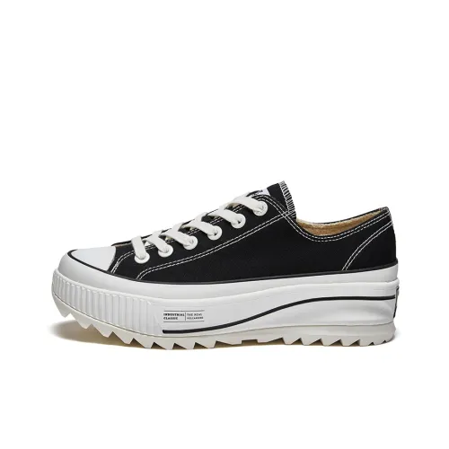 Excelsior Low-Top Canvas Shoes Classic Black Unisex Экскелсиор Низкие Кеды Классические Черные Унисекс