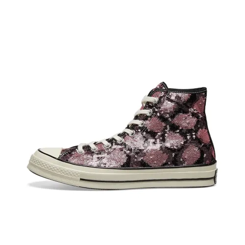 Converse Chuck Taylor All Star 70 Hi High Топ Кеды Унисекс Черно-розовый