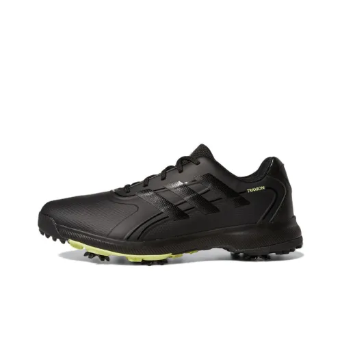 Adidas Traxion Lite Ma Устойчивая к истиранию Низкая Обувь для гольфа Мужская Черная