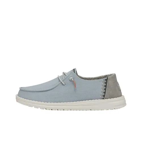 Heydude Женские повседневные туфли Low Top Джинсовый синий Женские