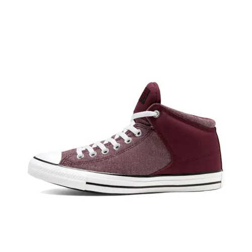Converse Chuck Taylor All Star Washed Ashore High Top Shoes Unisex Burgundy Конверс Чук Тейлор Ол Стар Вашаше Ашоре Хай Топ Кеды Унисекс Бордовый