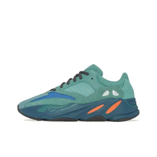 Adidas Originals Yeezy Boost 700 Bronze Artifact 'Faded Azure' Низкие кеды с топом унисекс оливково-зеленый