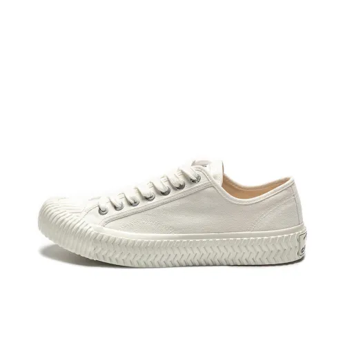 EXCELSIOR Печенье Обувь BOLT LO Классическая Платформа с увеличением высоты Низкие кеды Унисекс Паровой Белый