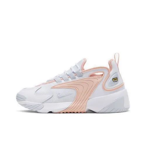 Nike Zoom 2K Low Топ Толстая подошва Кроссовки Женские Персиково-розовые