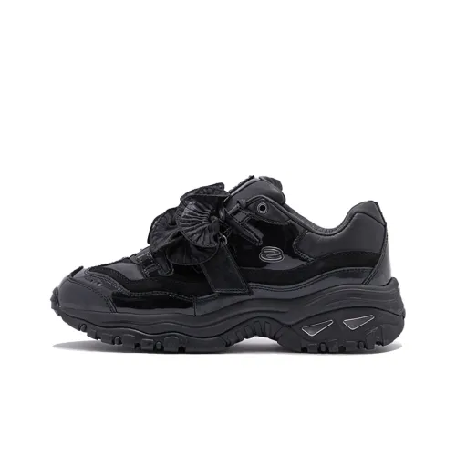 Skechers Energy Low Top Cushioned Sneakers Women's Black Skechers Energy Low Top Cушащие Кроссовки Женские Черные