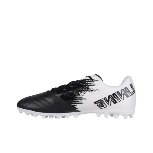 LINING MG MULTI Ground Твердый грунт Искусственный шип Естественная трава Устойчивость к абразиву Футбольные бутсы Мужские Черно-белые