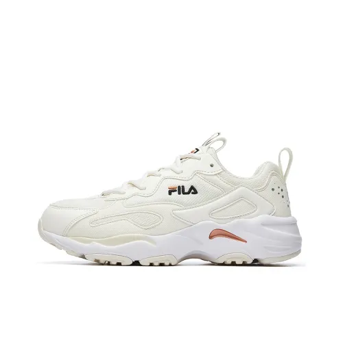FILA Tracer Low Топ Толстая подошва Кроссовки Женские Микро-белый