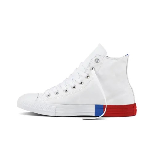 Converse Chuck Taylor All Star High Топ Кеды Унисекс Белый Красный Синий