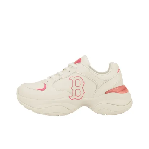 MLB Big Ball Chunky Cookie Slip-resistant Abrasion-resistant Low Top Footwear Unisex Pink