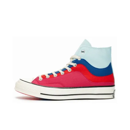 Converse 1970s High Top Canvas Shoes Unisex Red Blue Конверс 1970s Высокие Кеды Унисекс Красный Синий