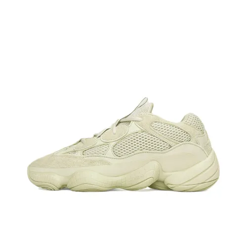 Adidas Originals Yeezy 500 Desert Yellow SUPERMOON Yellow Low Top Creepers Footwear Unisex Beige 2022 Edition