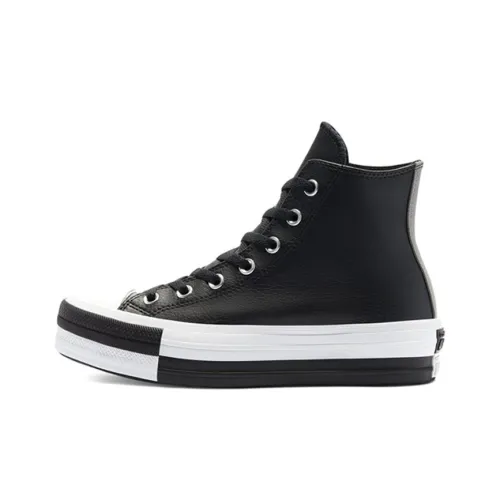 Конверс CTAS Double Stack Lift Hi High Топ Кеды Женские