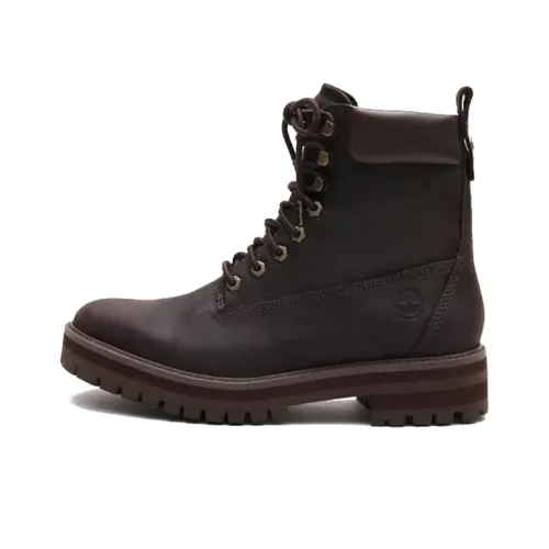 Timberland COURMA Guy Устойчивый к истиранию Увеличение высоты Короткий Аутдор Мужской Темно-коричневый