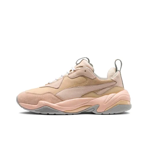 PUMA Thunder MID Топ Толстая подошва Кроссовки Женские Нюдово-розовые