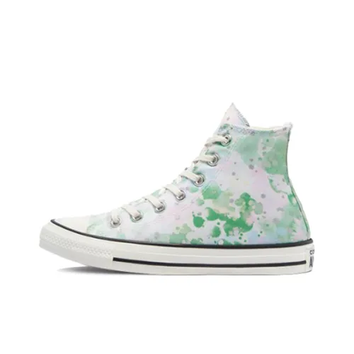 Converse Chuck Taylor All Star High Топ Кеды Женские Белые Зеленые