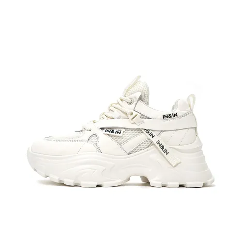 IN&IN Низкие кеды с толстой подошвой Женские