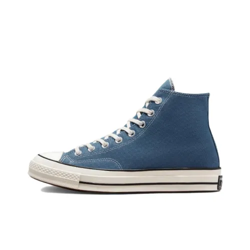 Converse 1970s High Top Canvas Shoes Unisex Marine Blue Конверс 1970s Высокие Кеды Унисекс Морской Синий