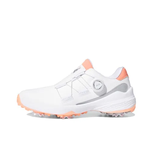 Adidas ZG23 Slip-resistant Abrasion-resistant Lightweight Low Golf Shoes Women's White Pink Адидас ZG23 Противоскользящий Износостойкий Легкий Низкий Golf Обувь Женская Белый Розовый