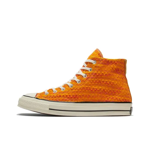 Конверс 1970s Дышащий и Легкий MID Топ Кеды Унисекс Оранжево-желтый