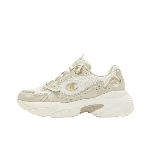 Champion Low-Top Canvas Sneakers Khaki Women's