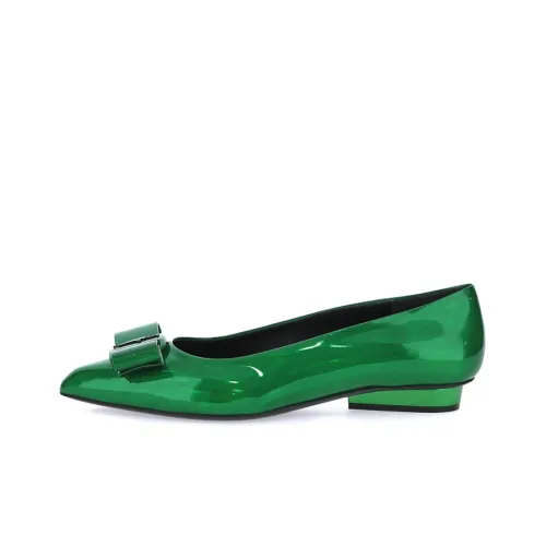 FERRAGAMO Viva Casual Women's Green