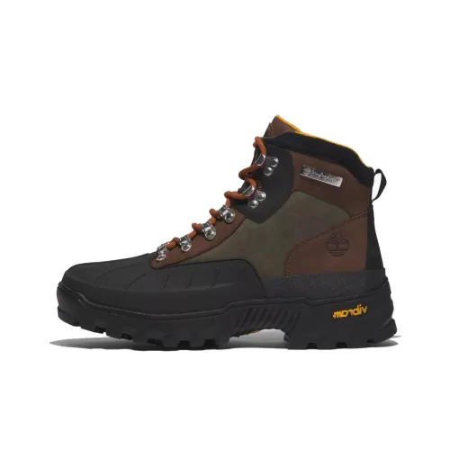 Timberland Euro Hiker Водонепроницаемый и Износостойкий Короткий Аутдор Мужской Коричневый Черный