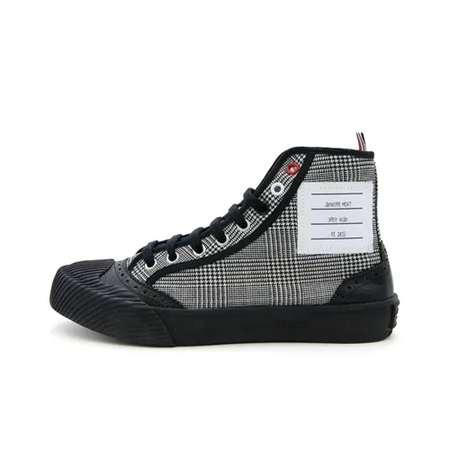 THOM BROWNE High Top Canvas Shoes Women's