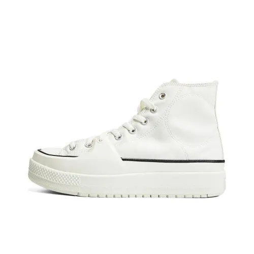 Converse Chuck Taylor All Star Construct Износостойкий и Легкий Высокий Топ Кеды Унисекс Белый