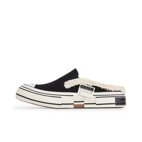 VESSEL г.O.P. Черный Slip On Нет Laces Низкий Топ Кеды Унисекс Черный