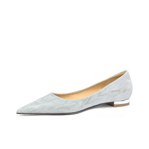 Lily Wei Лунно-белый Повседневная обувь Women's Silver