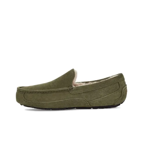 UGG Ascot Slipper Лоферы с резиновым покрытием Мужской Оливково-зеленый