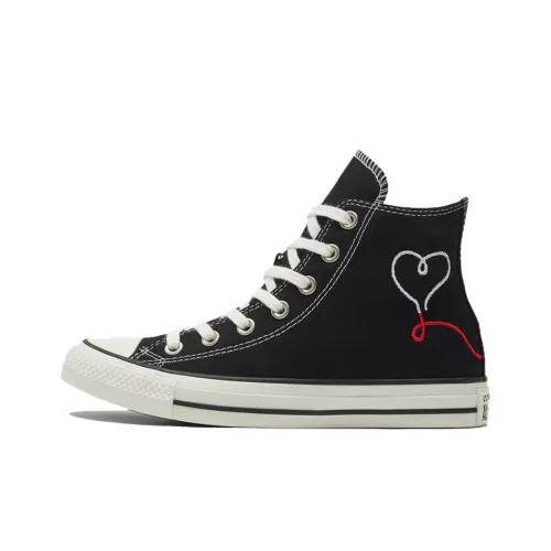 Converse Chuck Taylor All Star Made с Love High Top Shoes Унисекс Черный
