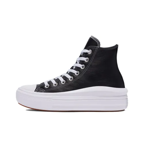 Converse Chuck Taylor All Star Move High Топ High Топ Кеды Женские Черный белый