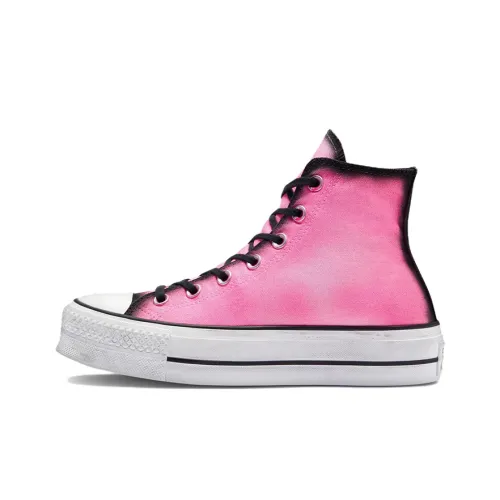 Converse Chuck Taylor All Star Lift Платформа High Топ Кеды Женские Неоновый розовый
