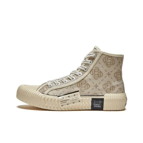 Excelsior High-Top Canvas Shoes Бежевый Песочный Унисекс