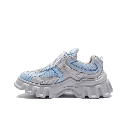 OGR Меха Heavy Gravity массивные кроссовки Женские Peptide серые