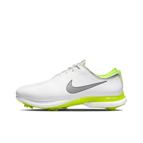 Nike Victory Tour 2 Шокабсорбирующие противоскользящие и устойчивые к истиранию низкие топы обувь для гольфа мужская белая и зеленая