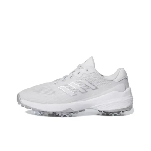 Adidas ZG23 Vent Shock Absorbers Противоскользящие Устойчивые к истиранию Низкий Топ Обувь для гольфа Женская Серый Белый